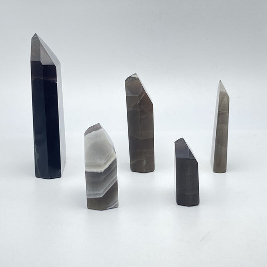 Lot de 5 Pointes Fluorite n°9