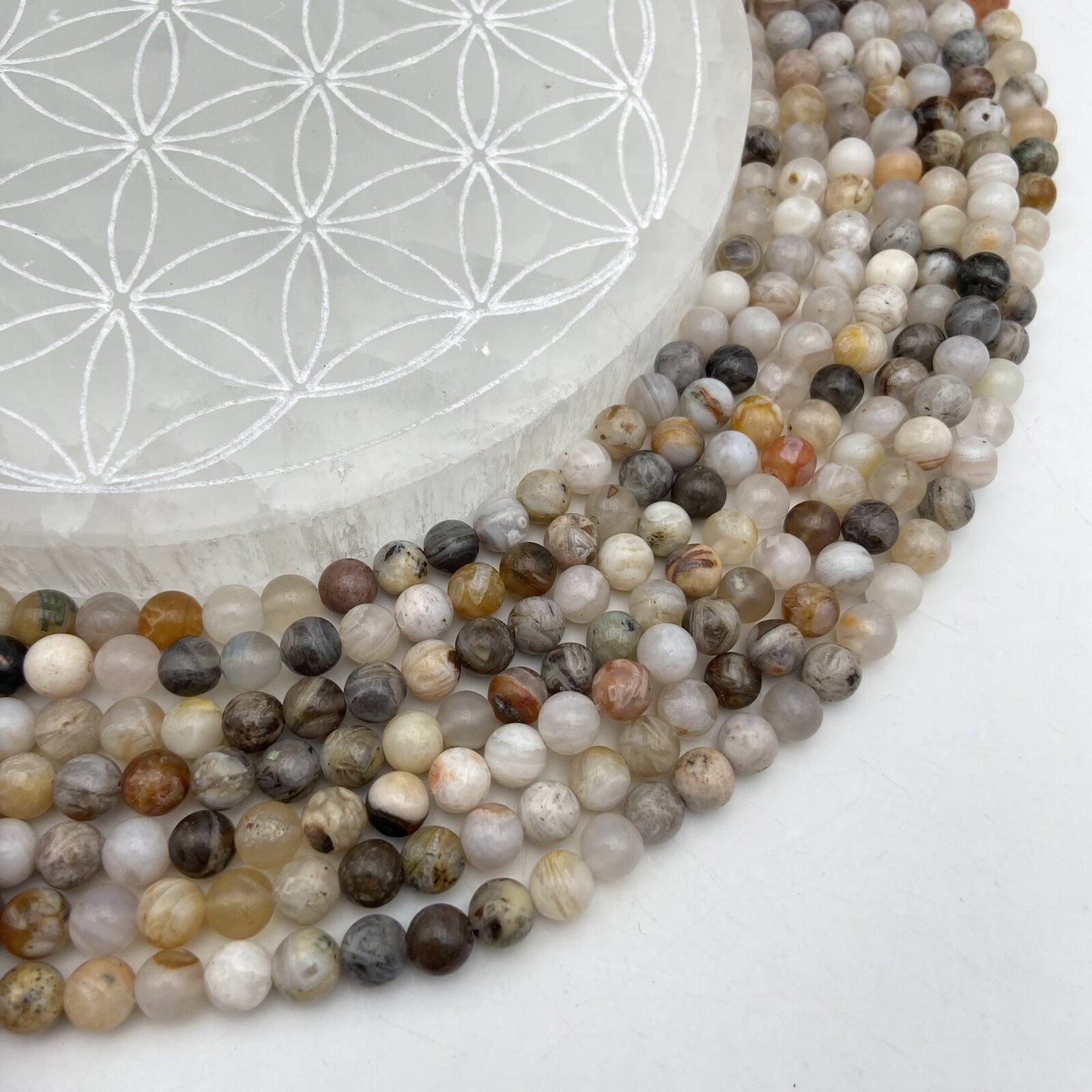 Rang - Agate Bambou (6 mm)