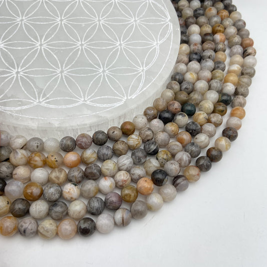 Rang - Agate Bambou (8 mm)