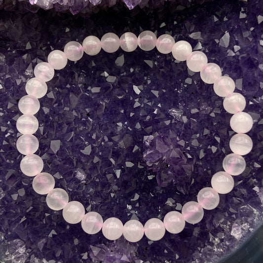 Bracelet - Calcite Rose (6 mm)