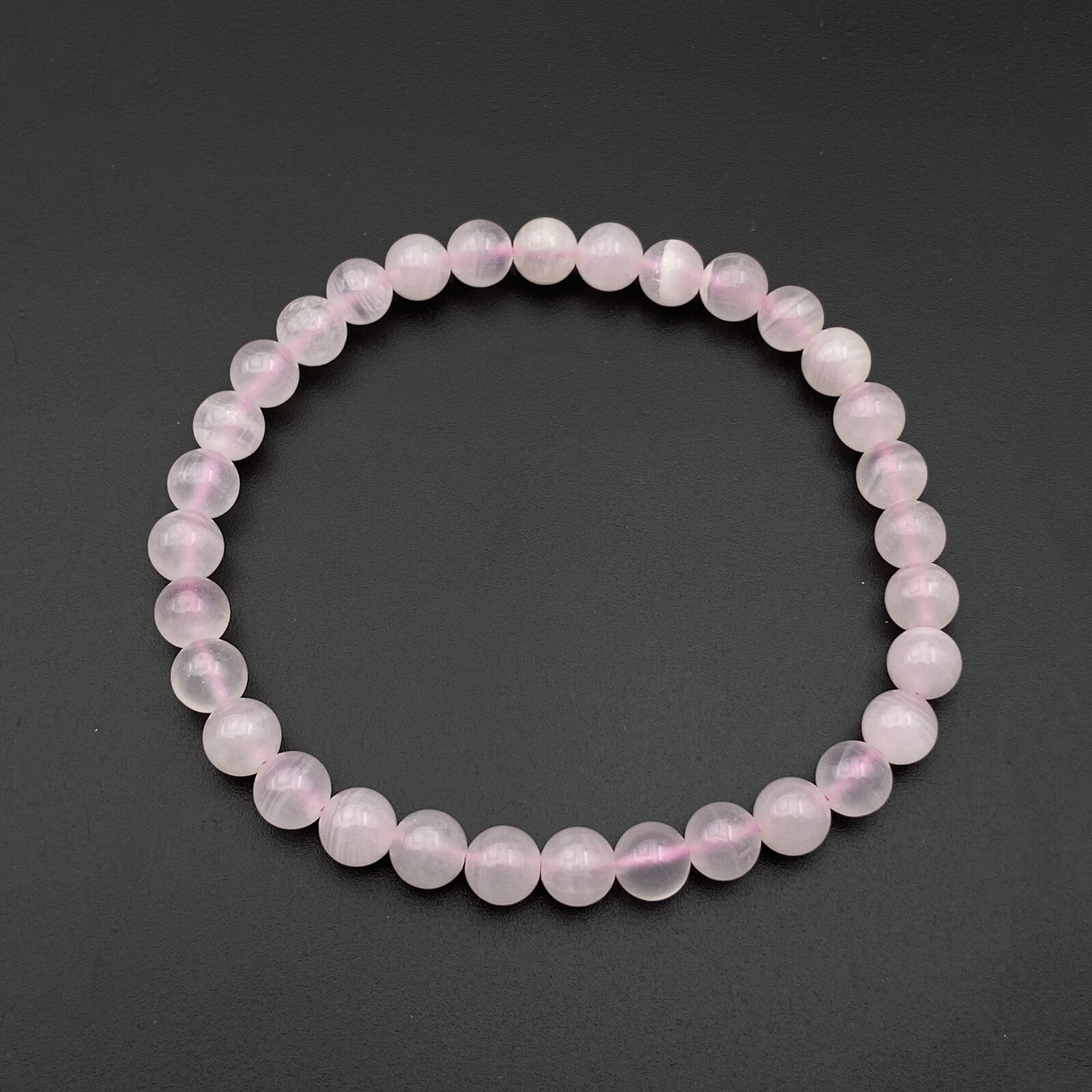 Bracelet - Calcite Rose (6 mm)