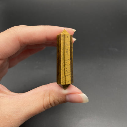 Pointe Biterminée - Oeil de Tigre (4/5 cm)