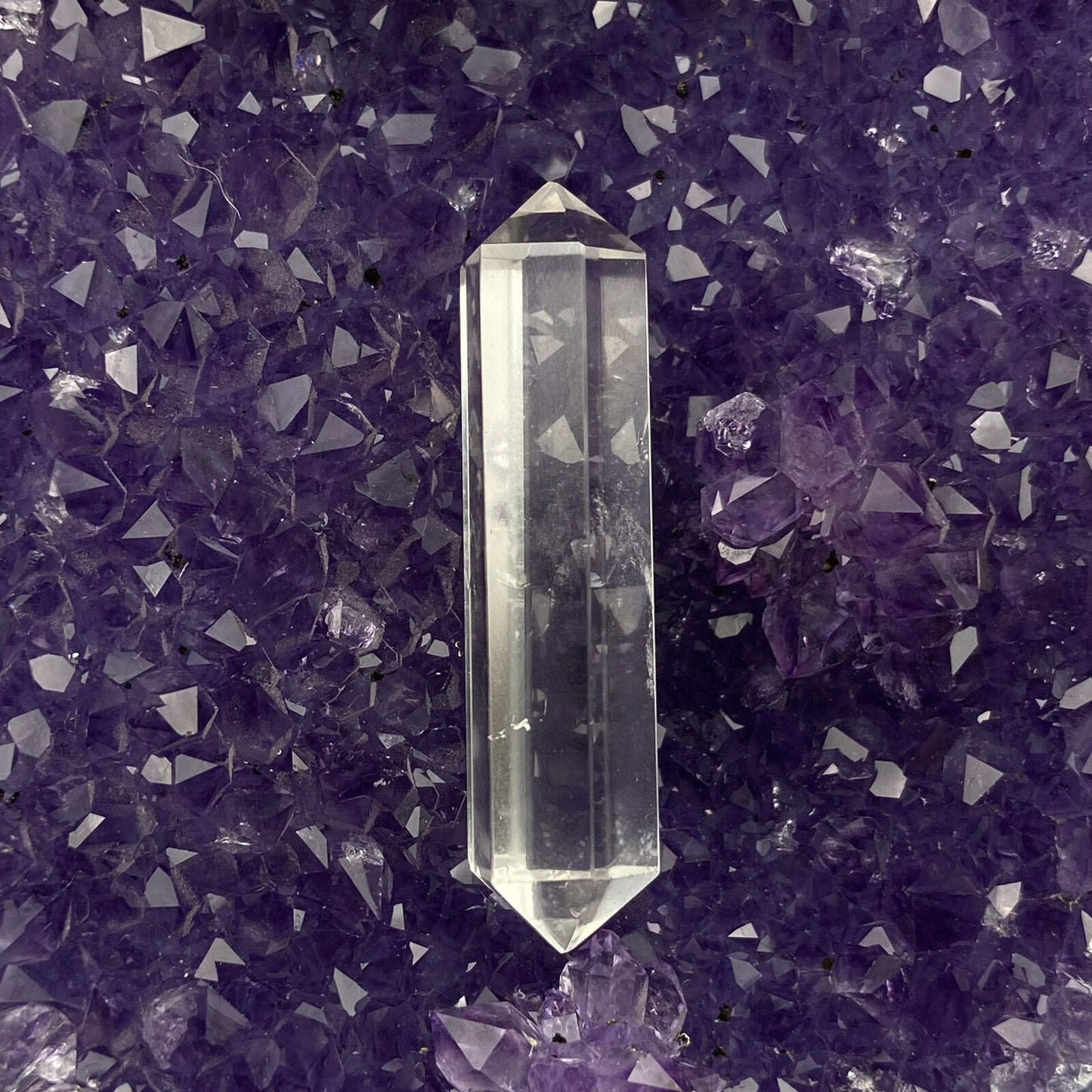 Pointe Biterminée - Cristal de Roche (4/5 cm)