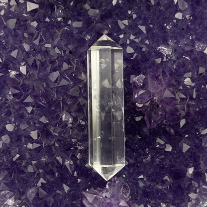 Pointe Biterminée - Cristal de Roche (4/5 cm)