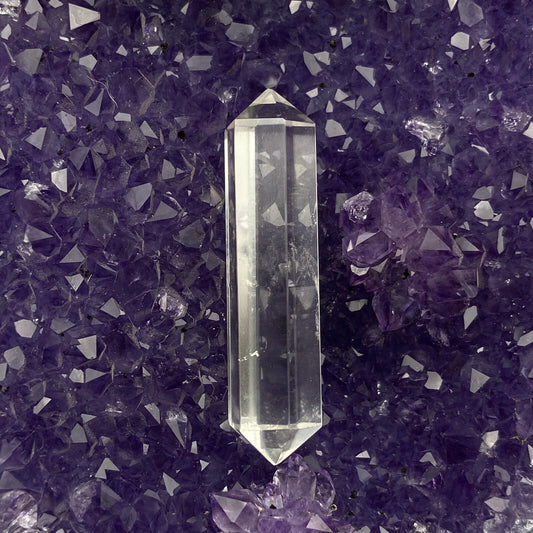 Pointe Biterminée - Cristal de Roche (4/5 cm)