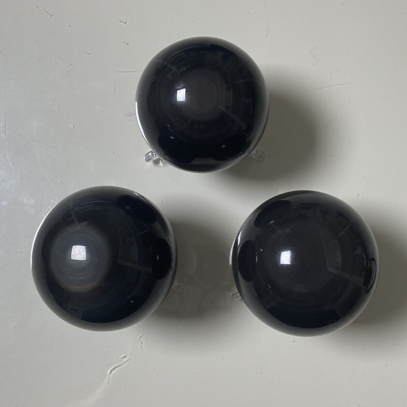 Lot de 3 Sphères - Obsidienne Oeil Céleste n°4