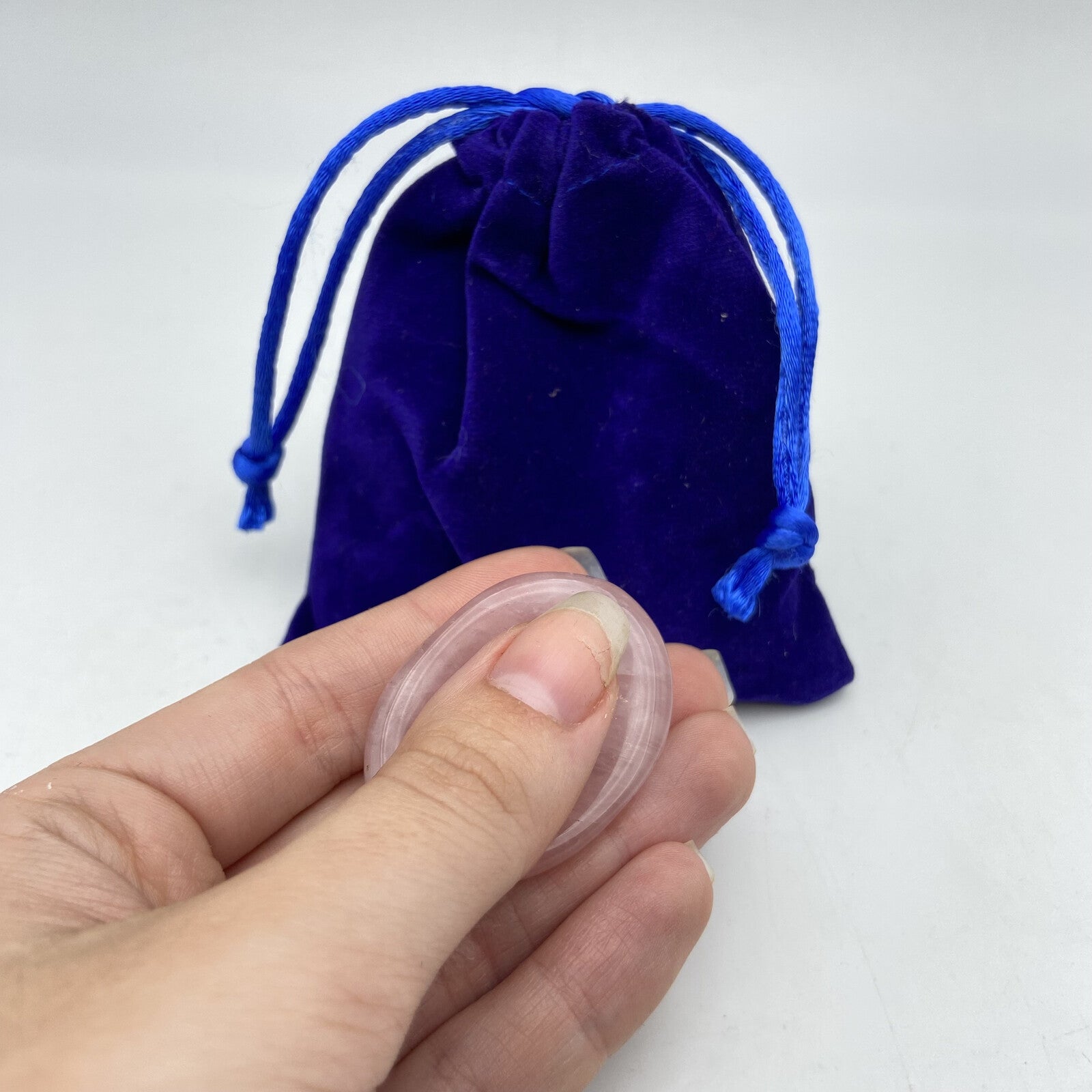 Galet Anti Stress - Quartz Rose