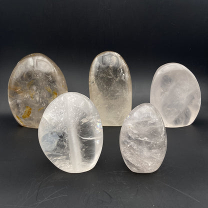 Lot de 5 Formes Libres - Cristal de Roche n°2