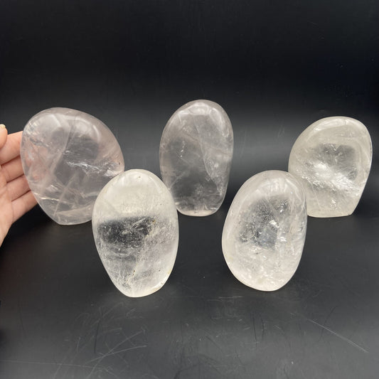 Lot de 5 Formes Libres - Cristal de Roche n°3