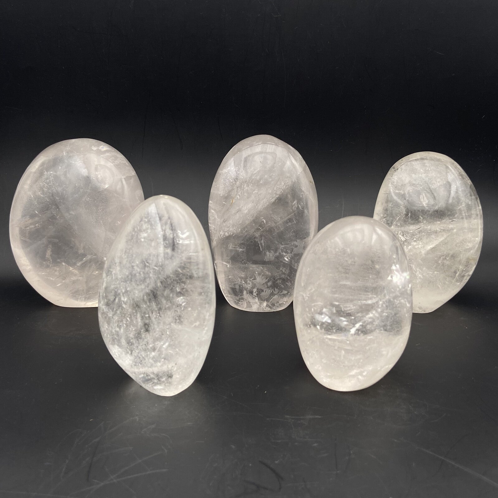 Lot de 5 Formes Libres - Cristal de Roche n°3