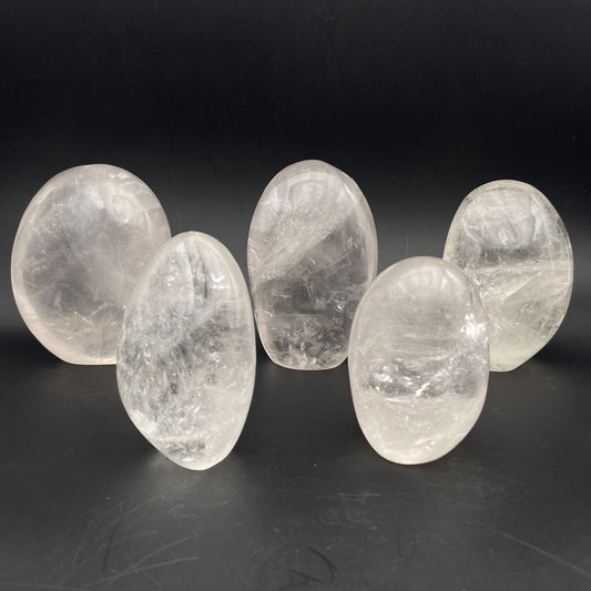 Lot de 5 Formes Libres - Cristal de Roche n°3