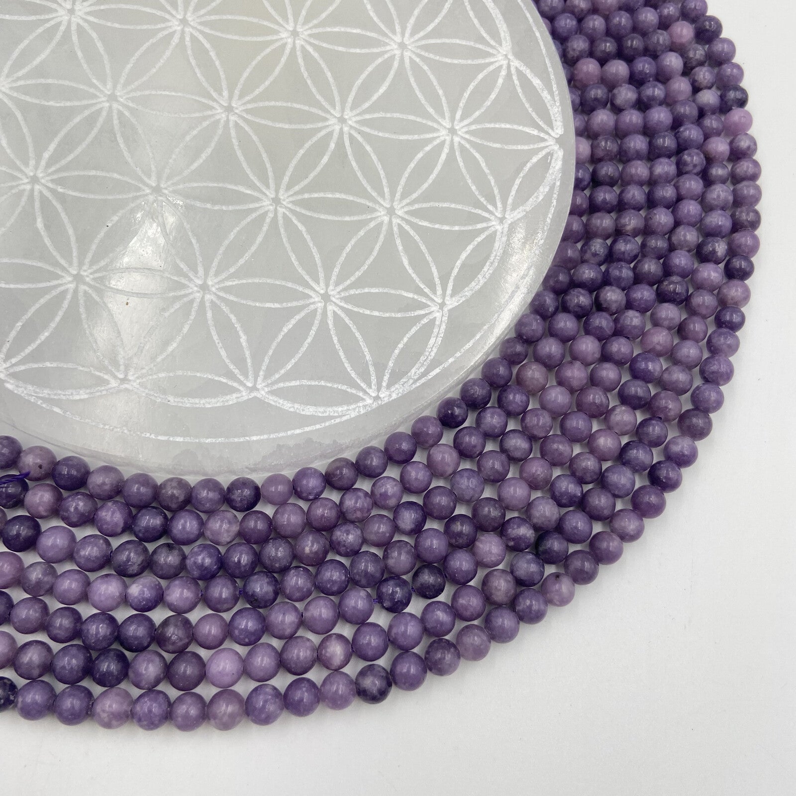 Rang - Lépidolite  EXTRA (6 mm)