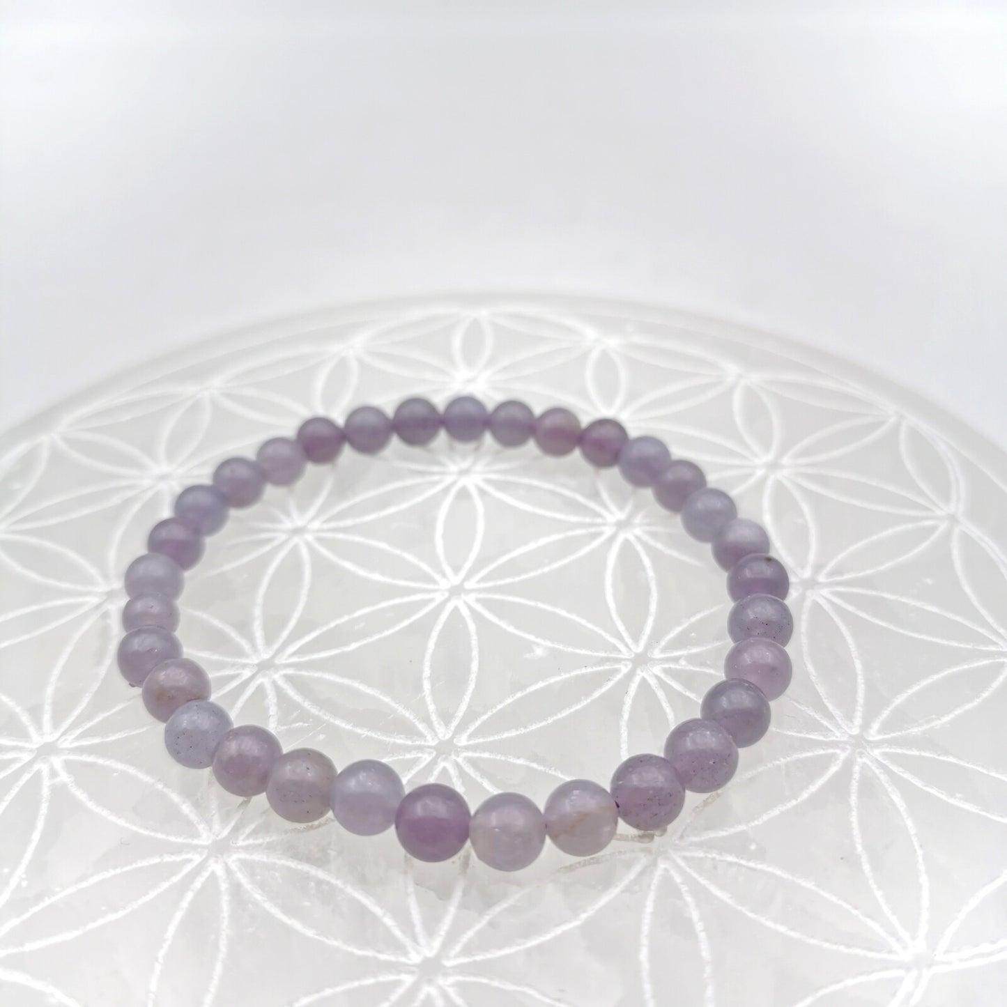 Bracelet - Lépidolite (6 mm)