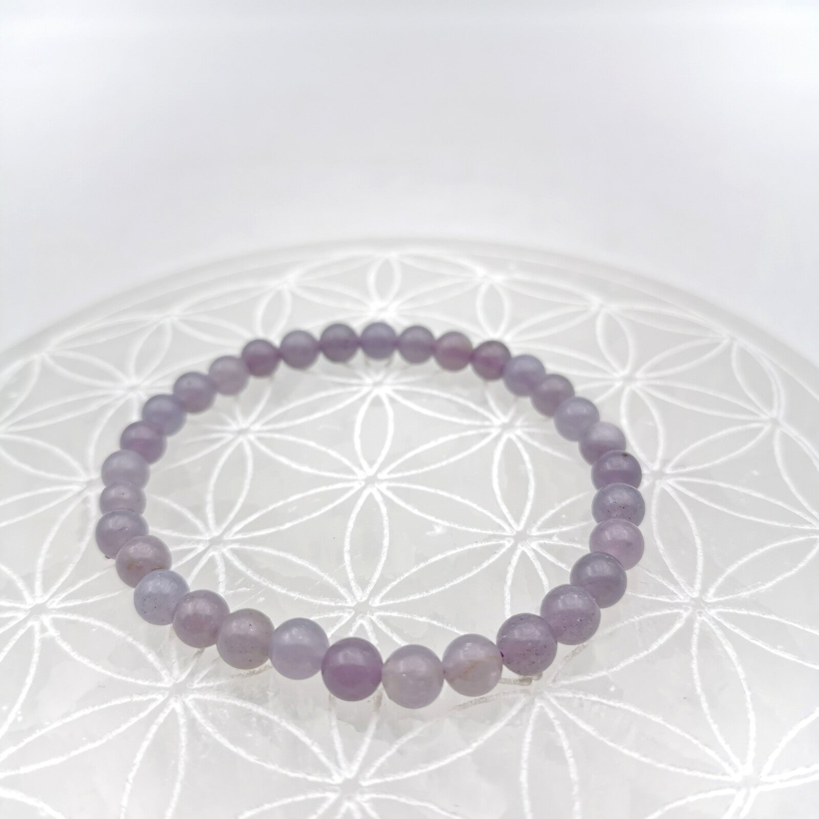 Bracelet - Lépidolite (6 mm)