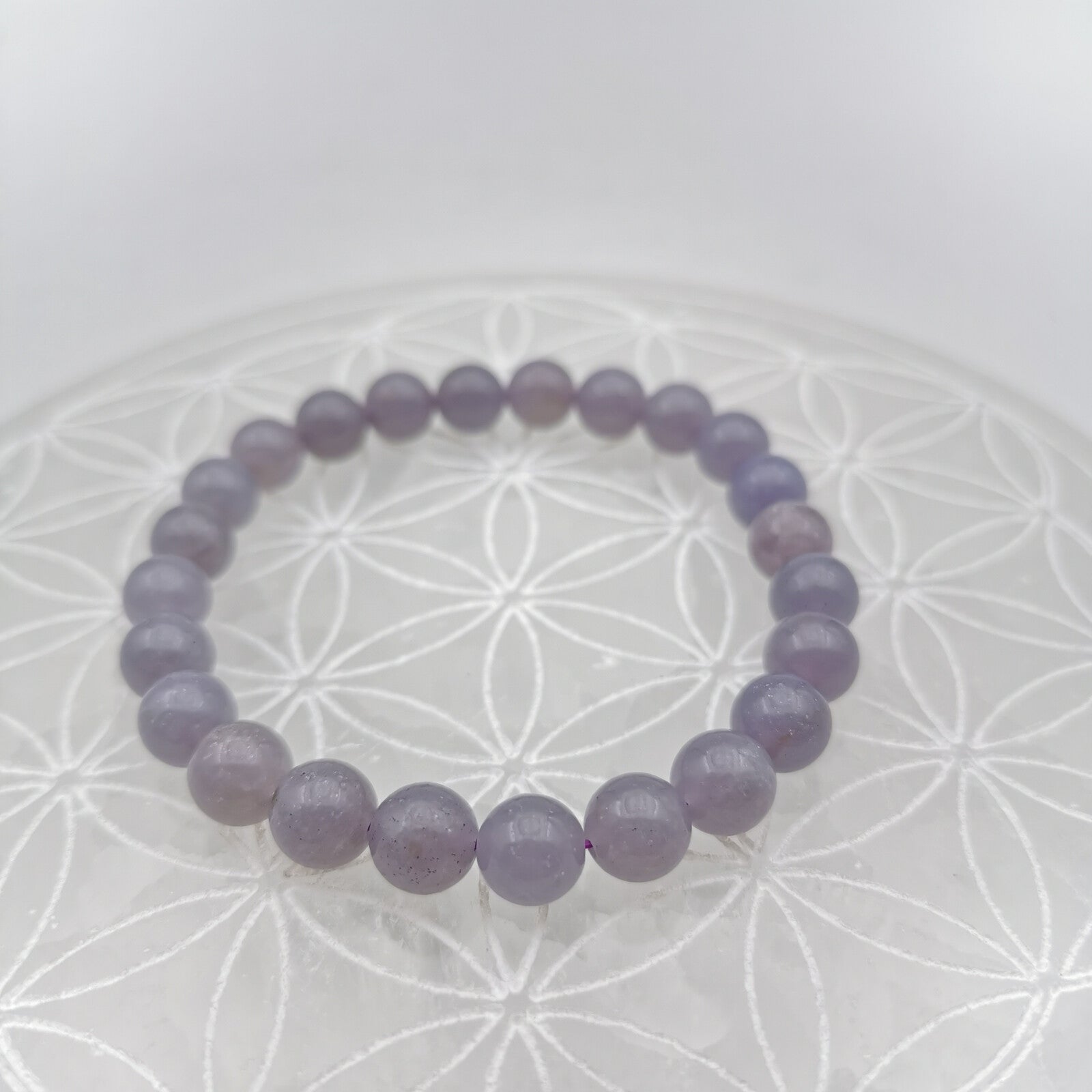 Bracelet - Lépidolite (8 mm)