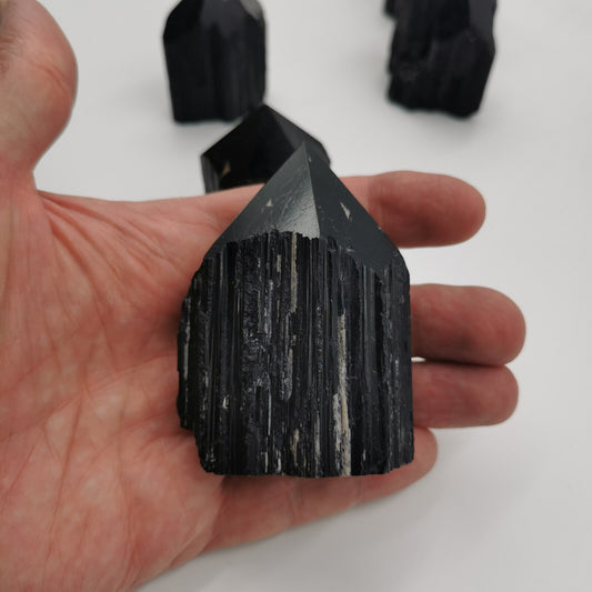 Pointe Tourmaline noire - Semi brute