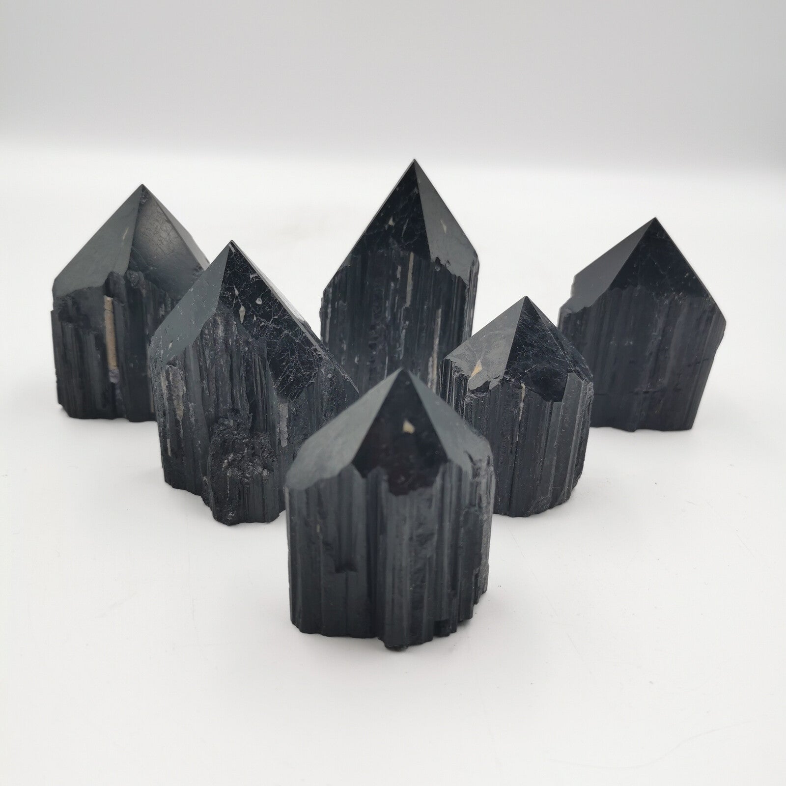 Pointe Tourmaline noire - Semi brute