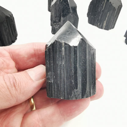 Pointe Tourmaline noire - Semi brute