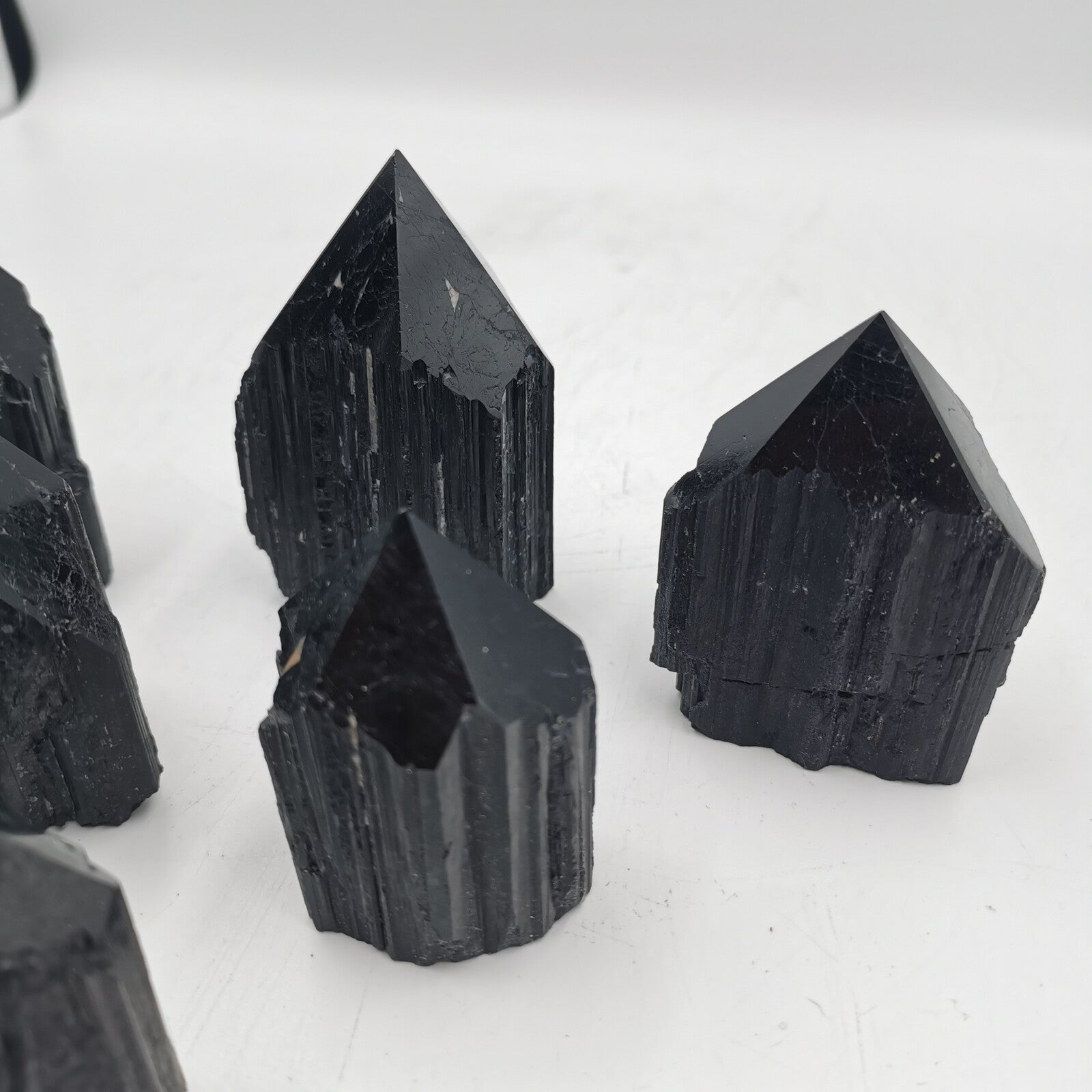 Pointe Tourmaline noire - Semi brute