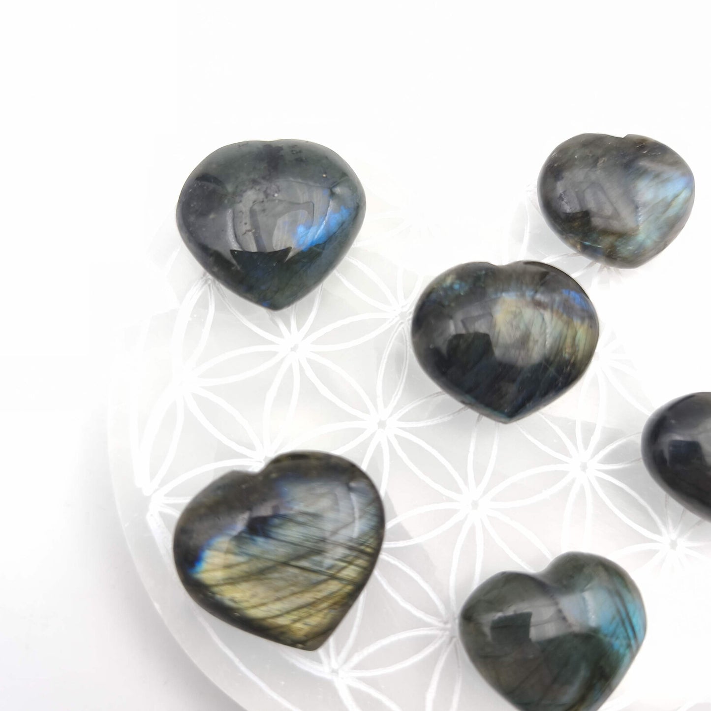 Petit Coeur - Labradorite - Taille Mini