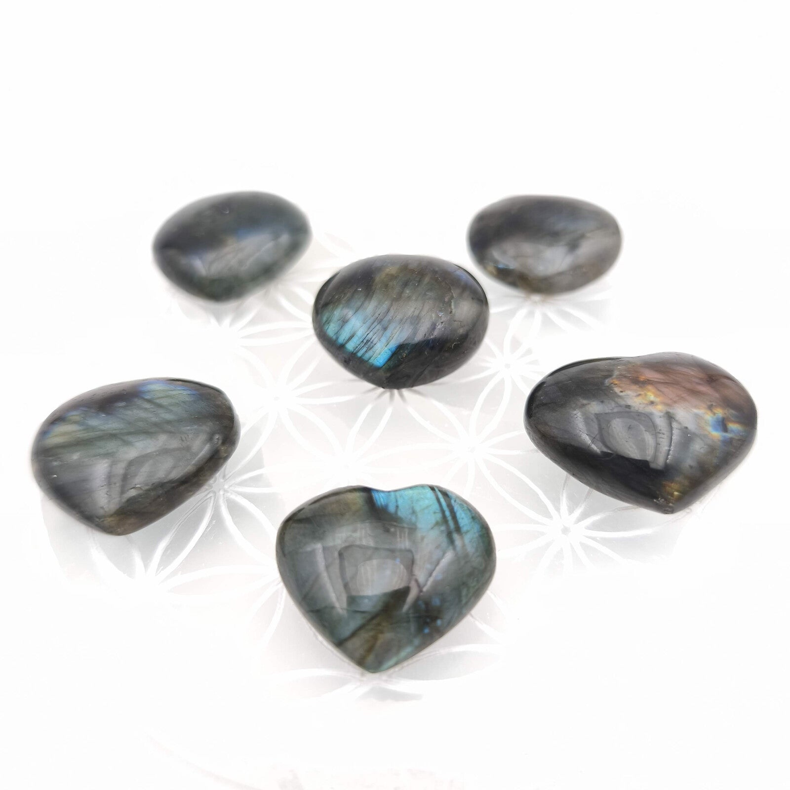Petit Coeur - Labradorite - Taille Mini