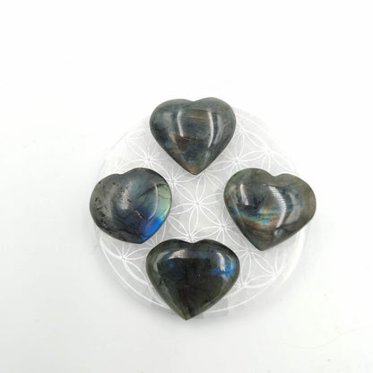 Petit Coeur - Labradorite - Taille G