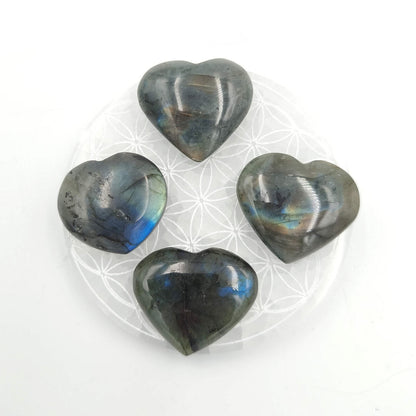 Petit Coeur - Labradorite - Taille G