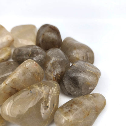 Pierres Roulées - Quartz Rutile - EXTRA - Lot de 580 gr