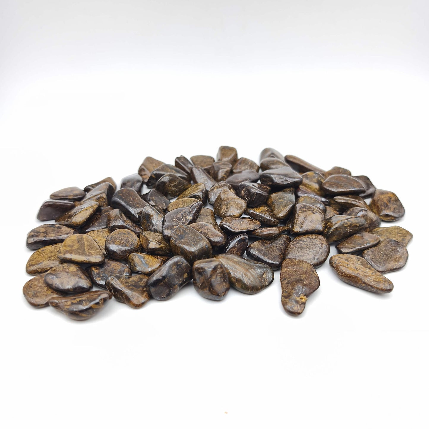 Pierres Roulées - Bronzite - EXTRA - Mini - Lot de 540 gr