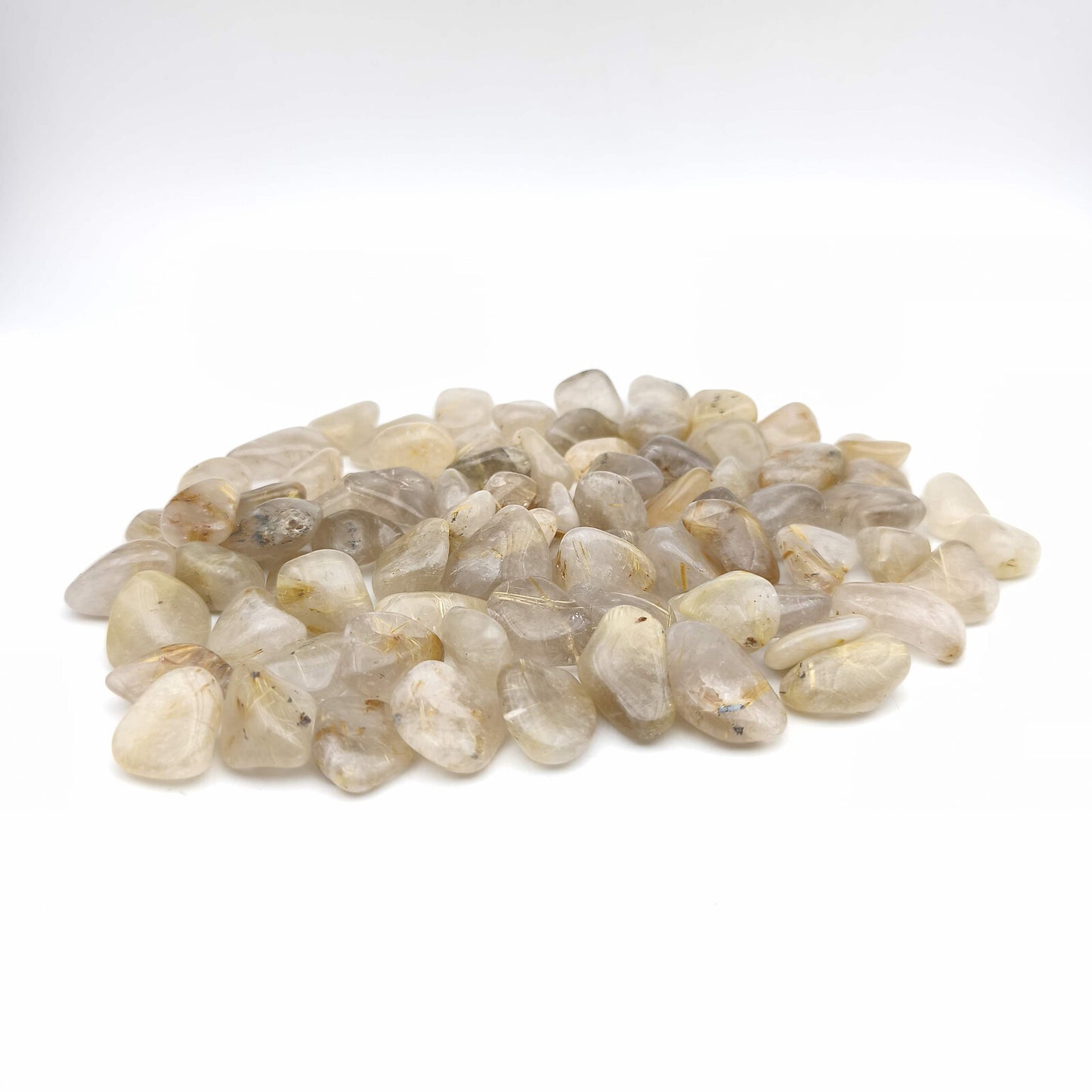 Pierres Roulées - Quartz Rutile - EXTRA - Mini - Lot de 500 g