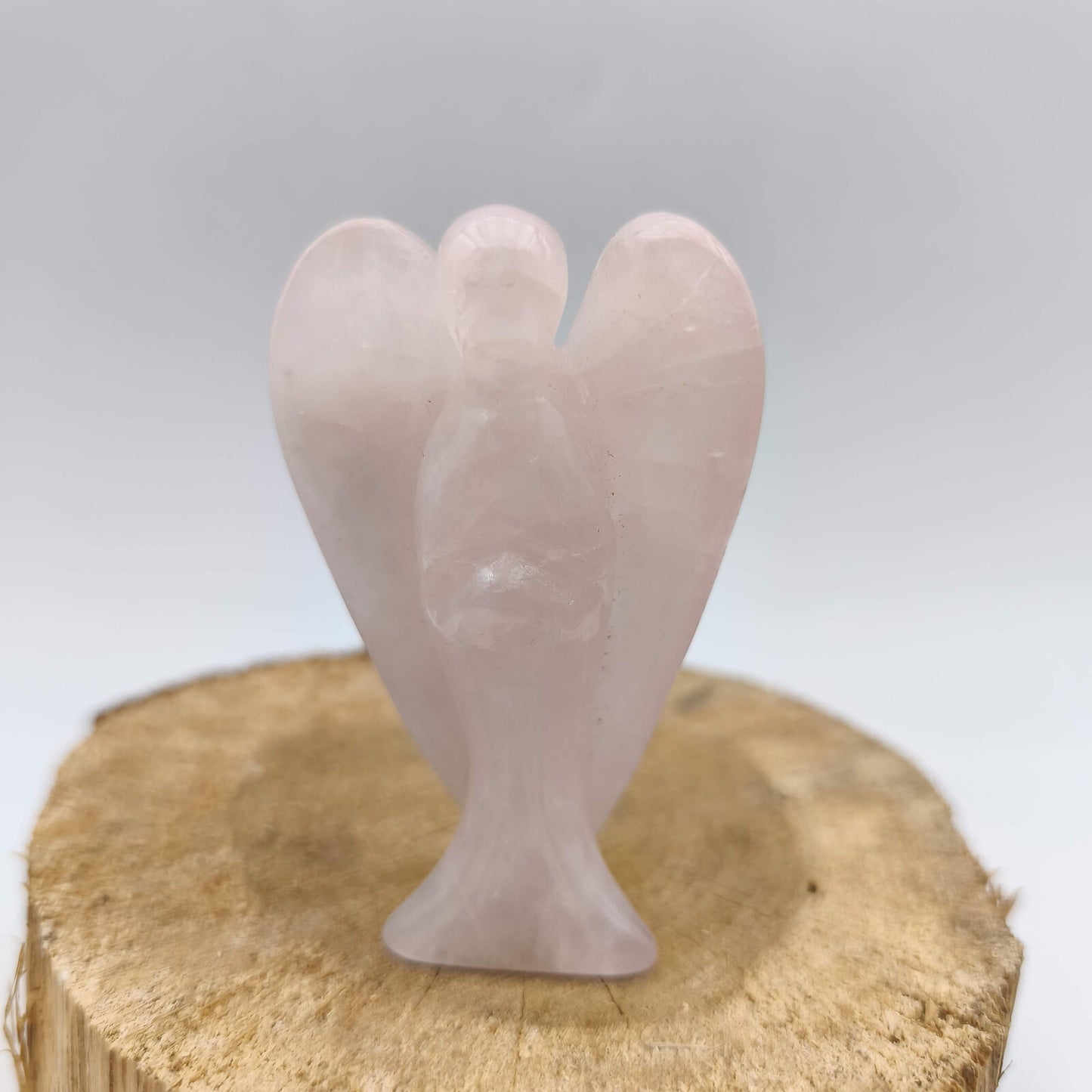 Ange - Quartz Rose - 8 cm