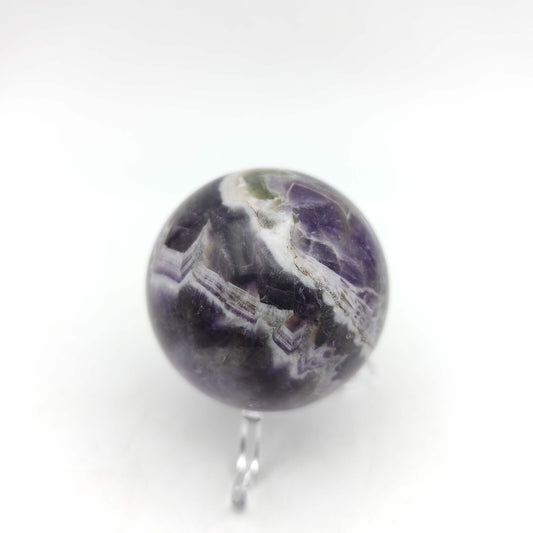 Sphère - Améthyste chevron - 5 cm