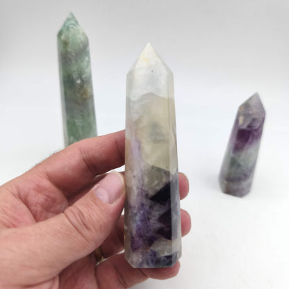 Pointe Fluorite multicolore - Lot 500g