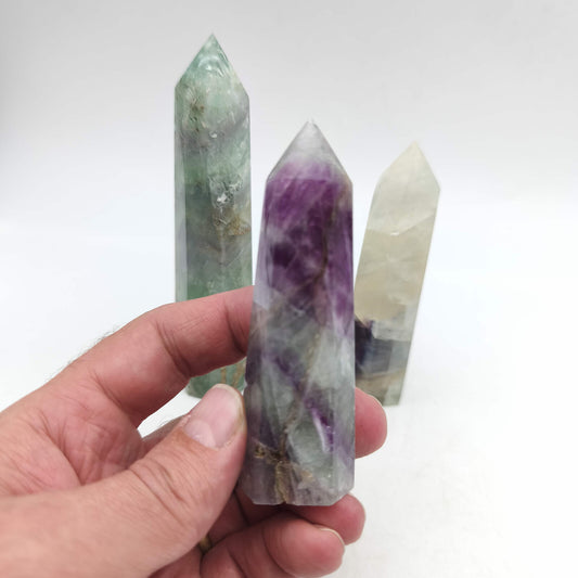 Pointe Fluorite multicolore - Lot 500g