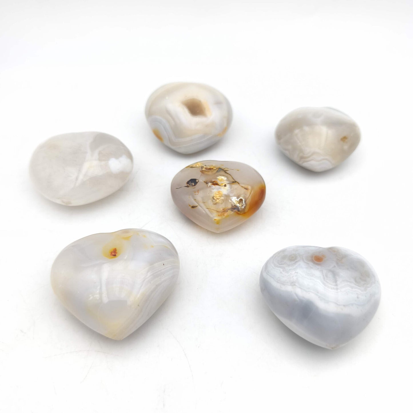 Coeur - Agate - Lot 500 gr