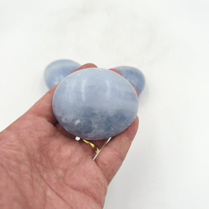 Galets - Calcite Bleue - 6/8 cm - Lot de 500 g