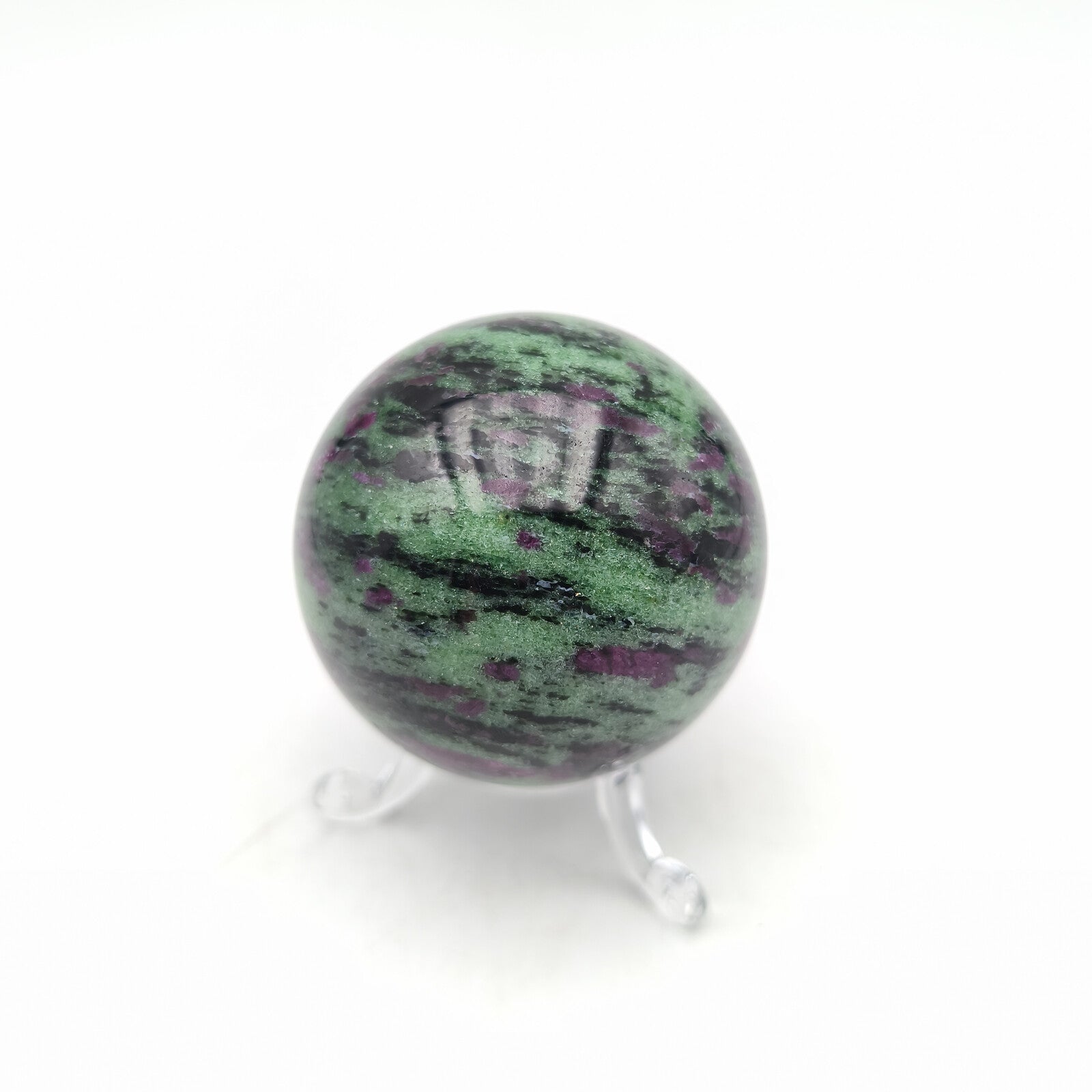 Sphère - Rubis zoisite  - Diamètre 5,5 / 6 cm