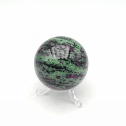 Sphère - Rubis zoisite  - Diamètre 5,5 / 6 cm