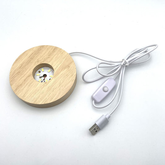 Base LED USB & Adaptateur