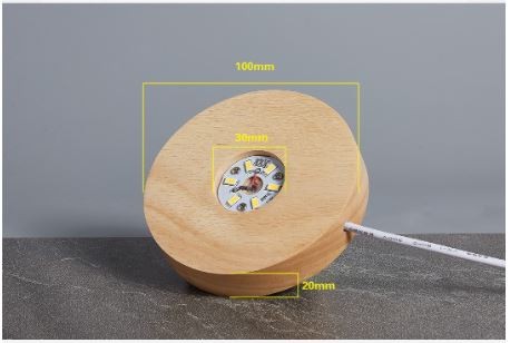 Base LED USB & Adaptateur