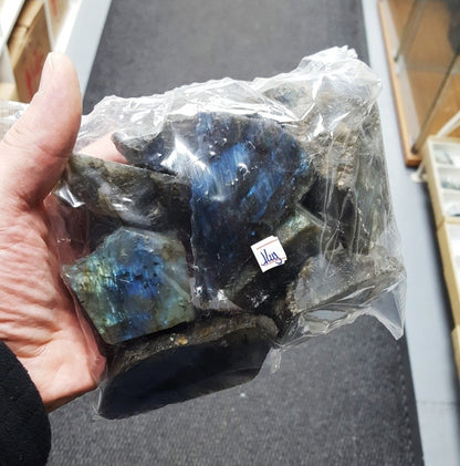 Labradorite - 1 face polie - 1 Kg