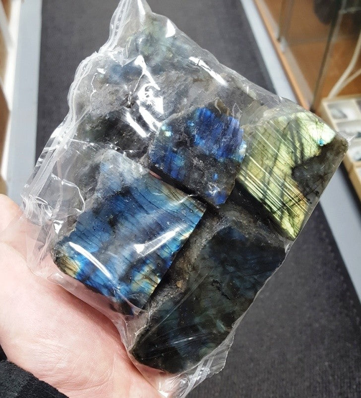 Labradorite - 1 face polie - 1 Kg