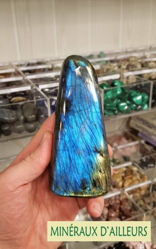Forme libre - Labradorite (Pièce de 600 g à 1 kg)