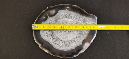 Agate - tranches fines taille 08 - Qualité A - 1 Kg