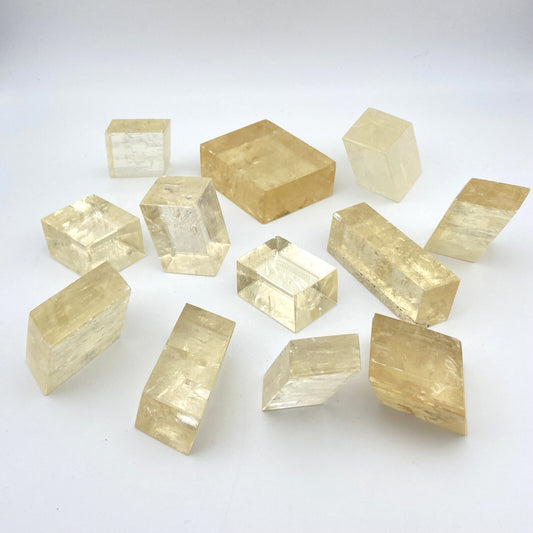 Calcite Optique Jaune