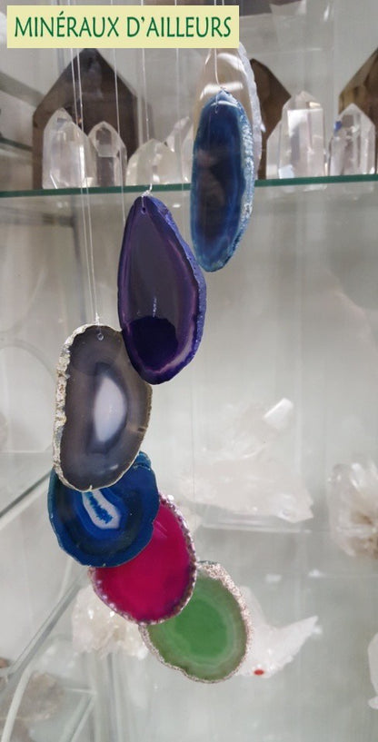 Carillon - Agates Teintées (5 x 3 cm)