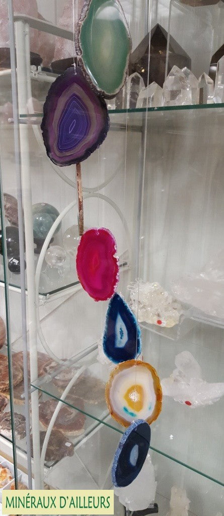 Carillon - Agates Teintées (5 x 3 cm)