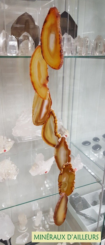 Carillon - Agates Naturelles (5 x 3 cm)