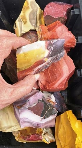 Pierres Brutes - Jaspe Mookaïte