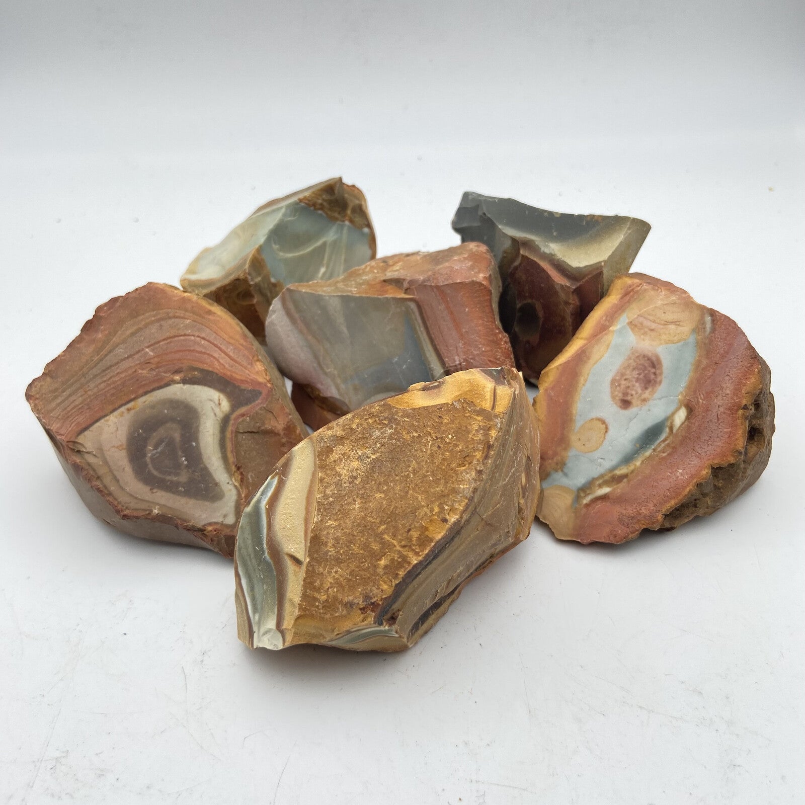 Pierres Brutes - Jaspe Polychrome